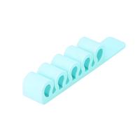 Organizzatore in silicone per cavi / articoli da ufficio - Turchese