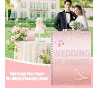 Organizzatore Matrimonio Per Sposa - Libro Nuziale Per Pianificazione,Taccuino Ricordo per Gestione Budget Memoria Nozze e Pianificazione Festa