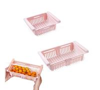 Organizzatore multifunzione per cassetti frigo, cassetto retrattile Scatola portaoggetti per frigorifero Design unico Contenitori estraibili Scatola portaoggetti per ripiano frigorifero per casa(#4)
