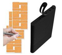 Organizzatore multiuso in silicone, soluzione di gestione desktop riutilizzabile | 20 cinghie con 18 etichette multi-coloranti, chiusure regolab