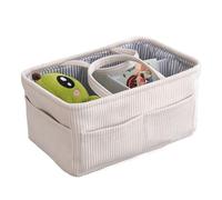 Organizzatore Pannolini Bambini Portatile A Coste Grande Contenitore