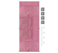 Organizzatore per animali di peluche sopra la porta,Porta animali di peluche sopra la porta,Organizer per porta appendibile - Contenitore per animali di peluche per uso multifunzionale, organizer a re