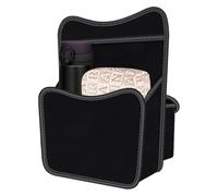 Organizzatore per auto tra i sedili - Supporto per borsa per auto tra i sedili - con tasca a rete, barriera universale per auto per animali domestici, organizzatore tascabile p