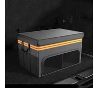 Organizzatore per Bagagliaio Auto per Porsche Cayenne/Cayenne Coupe/Cayenne E-Hybrid, Contenitore Portaoggetti per Auto, Pieghevole, per Organizzare Lo Spazio,M-Orange