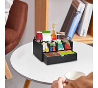 Organizzatore per bar da caffè, organizzatore rustico da bancone per sala