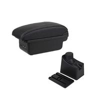 Organizzatore per Bracciolo Auto Scatola Portaoggetti per Console Centrale Interno con USB per per Dacia Logan Scatola Portaoggetti per Console Centrale