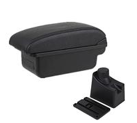 Organizzatore per Bracciolo Auto Scatola Portaoggetti per Console Centrale Interno con USB per per Dacia Logan Scatola Portaoggetti per Console Centrale