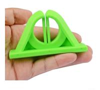 Organizzatore per canna da pesca da parete con supporto per canna da pesca in silicone senza trapano, attacco per colla per unghie, protegge la finitura della canna, compatibile con più stili di canna