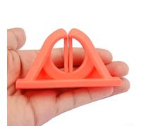 Organizzatore per canna da pesca da parete con supporto per canna da pesca in silicone senza trapano, attacco per colla per unghie, protegge la finitura della canna, compatibile con più stili di canna