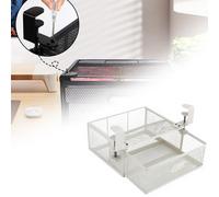 Organizzatore per cassetti sotto la scrivania in rete, in acciaio al