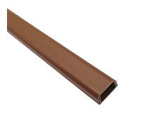 Organizzatore per cavi da parete, Copricavo E Portacavi Con Binario for Pavimento Parete Marrone