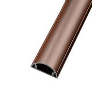 Organizzatore per cavi da parete, Copricavo semicircolare autoadesivo for canalina da parete, pavimento, confezione 2 pezzi 1 m(Roze,7#)