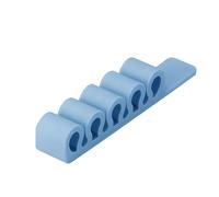Organizzatore per cavi in silicone / articoli da ufficio - Blu
