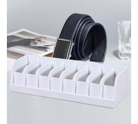 Organizzatore per cinture, espositore per cinture per armadio, portaoggetti per