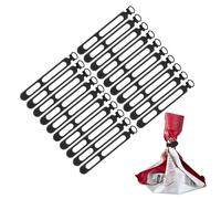 Organizzatore per corde in silicone, corde in silicone - regolabile | Organizzatore multifunzionale per cavi elastico 20X, per raggruppare e fissare cavi