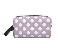 Organizzatore per cosmetici da viaggio Wave Point, grande capacità, portatile, per donne e ragazze, viola chiaro