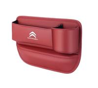Organizzatore per Fessura Sedile Auto in Pelle Premium per Citroën C3 2002-2009 FC, Contenitore Anti-Caduta per Telefono Chiavi Monete, Tasca Laterale Console,Co-Pilot-D