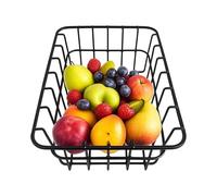 Organizzatore per freezer da forno, organizer impilabile verticale - Cestino per frigorifero - Per snack verdure frutta mangiare birra picnic campeggio all'aperto barbecue cucina dispensa casa