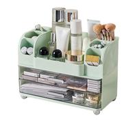 Organizzatore Per Il Trucco Per Vanity - Display Del Cassetto Per Il Trucco | Organizzatore Della Scrivania Per La Cura Della Pelle | 2 Cassetto Scatola Di Stoccaggio Di Vanità Con Vetrina Cosmetica,