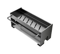 Organizzatore per lavello da cucina, in acciaio al carbonio, compatto