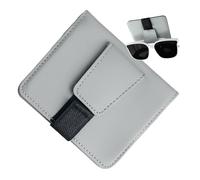 Organizzatore per paraluce, supporto multi-tasca con design di stoccaggio, funzione di documento interno per auto SUV, attrezzatura per l'assicurazione della registrazione degli occhiali da sole, set