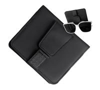 Organizzatore per paraluce, supporto multi-tasca con design di stoccaggio, funzione di documento interno per auto SUV, attrezzatura per l'assicurazione della registrazione degli occhiali da sole, set