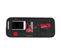 Organizzatore Per Parasole Auto - Multi-Tasca Antiscivolo | Pannello Per Occhiali Da Sole Per Parasole Auto,Per Carte Patente Penna Chiavi Cuffie Pendolari Viaggi Stradali E Gite