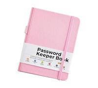 Organizzatore per password professionale in pelle PU, taccuino multifunzione per documenti riservati. Pelle PU