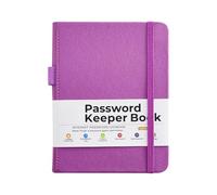 Organizzatore per password professionale in pelle PU, taccuino multifunzione per documenti riservati. Pelle PU