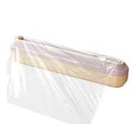 Organizzatore Per Pellicola Alimentare Con Taglierina - Porta Pellicola Riutilizzabile - Organizzatore Per Carta Alluminio Con Taglierina | per Congelatore, Frigorifero, Armadio a Muro, Cassetto,