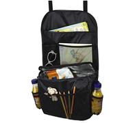 HAMA Organizer per sedile auto con scompartimento isolato, nero (35x8x60)