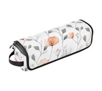 Organizzatore per strumenti per capelli 2 in 1 con tappetino resistente al calore antipolvere borsa da viaggio per piastra per capelli per ferro da stiro piatto e accessori per la cura dei capelli