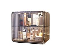 Organizzatore per trucco Dust Water Proof Cosmetics Storage Display Case with Drawers, Cosmetic Display Box Suitable For Countertop Bathroom Dressing Table Bedroom Organizzatore di Cosmetici(C-2)