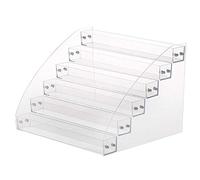 Organizzatore per unghie, rossetto cosmetico, espositore acrilico trasparente, è perfetto per l'organizzazione e la visualizzazione di inchiostri per tatuaggi, smalti e altre cose (#5 (6 pavimenti)