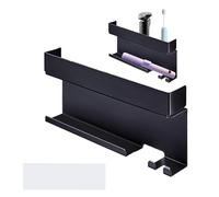 Organizzatore per utensili per capelli Monte a parete, organizzatore di strumenti di styling | Rack per organizzatore per utensili per capelli da bagno - Accessori per lo styling di arricciatura del b