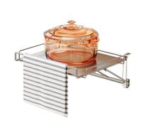 Organizzatore Pieghevole Porta Armadio - Rack Asciugamani Sulla Porta 'armadio | Mensola Di Stoccaggio In Acciaio | Spazio Organizzatore Rack Regolabile Backup Multifunzione Por