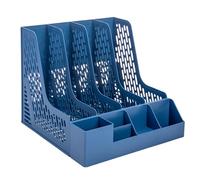 Organizzatore Plastica Desk E Cartella Archiviazione File 4 Paratteristiche In Plastica Magazine Holder Per L'organizzazione Legno Organizzazione Per Ufficio Organizzatore