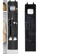 Organizzatore porta armadio - Organizzatore porta armadio con specchio | Appendiabiti per ripostiglio grondziale salvabile per il closset, camera da , palestra, uniforme, attrezzatura della