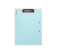 Organizzatore porta file Cartella A4 multicolore Blocco note multifunzione a doppia clip Contratti dati Archivi Finiture for ufficio Tasca di espansione(Blue)