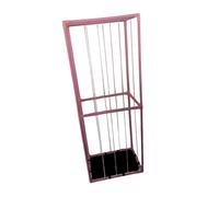 Organizzatore portaoggetti per animali di peluche, contenitori portaoggetti per gabbia animali di peluche, organizer da appendere per, Rosa