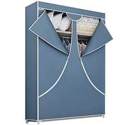 Organizzatore portatile da appendere nell'armadio, organizer per indumenti, per scarpe, cappelli e sciarpe (verde, 110 x 45 x 170 cm)