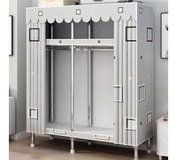 Organizzatore portatile dell'armadio, stoccaggio durevole dell'assemblea rapida per la camera da letto