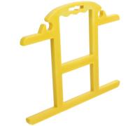 Organizzatore Portatile per Tubo Flessibile, Avvolgitore Manuale | ABS Giallo, Resistente alla Corrosione e Crepe, Riduce Intrecci e Pieghe, per Lavaggio Auto e Irrigazione