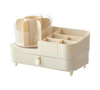 Organizzatore rotante per vanità, contenitori di grande capacità, vassoio portaoggetti per cosmetici, per profumi, cura della pelle, cosmetici, scrivania, bagno, camera da