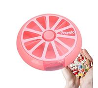 Organizzatore settimanale di 7 giorni, organizer per medicinali facile da aprire, scatola dispenser portatile, dispenser