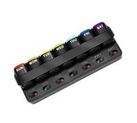 Organizzatore Settimanale Di Pillole - Organizzatore Di Integratori Con Coperchio Scorrevole, Portapillole, Dispenser Per Pillole Da 7 Giorni | Portapillole Da Viaggio Per Farmaci Vitaminici A Base Di