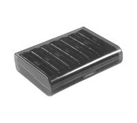 Organizzatore settimanale di pillole - Pianificatore di pillole 3 volte al giorno, dispenser compatto ermetico, scatola per farmaci per il frigorifero 'auto sul posto ďi lavoro, tasca in borsa ṕer