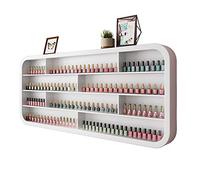 Organizzatore Smalto per Unghie Organizzatore per smalti per unghie Supporto a parete Scaffale per esposizione di oli essenziali per smalti per unghie nel salone di bellezza, scaffale per ri