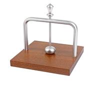 Organizzatore spazioso Elegante porta tovaglioli quadrato in legno con sfere piatte in metallo. Porta un tocco di raffinatezza alle tue esperienze culinarie nelle cucine, nei bar, nei (B, 15X15X4.5CM)