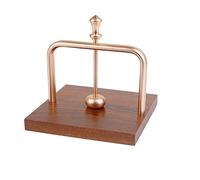 Organizzatore spazioso Elegante porta tovaglioli quadrato in legno con sfere piatte in metallo. Porta un tocco di raffinatezza alle tue esperienze culinarie nelle cucine, nei bar, nei (D, 15X15X4.5CM)